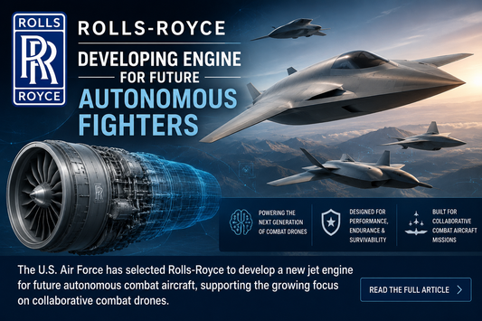 Rolls-Royce Developing Engine for Future Autonomous Fighters